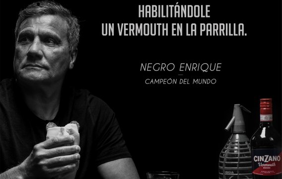 "El fútbol tiene Códigos, Cinzano también"