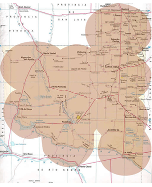 Área de cobertura