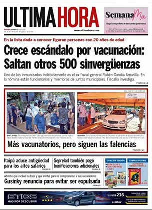 Última hora