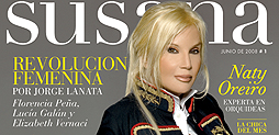 Salió la revista de Susana Giménez