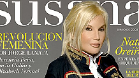Salió la revista de Susana Giménez
