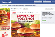Wendy s Argentina, en la redes sociales