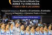 Visa lanza un concurso para poder ver a Las Leonas en Rosario