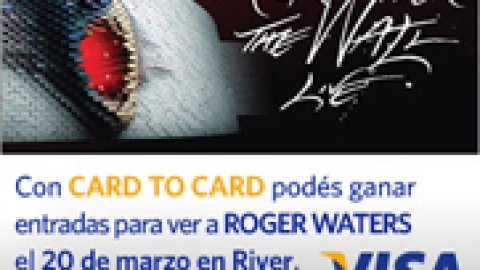 Visa regala entradas para ver a Rogers Waters en Argentina