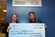 Importante donación de Mundialito La Serenísima a la Fundación Pupi