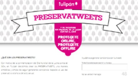 Young crea los “preservatweets” para Tulipán