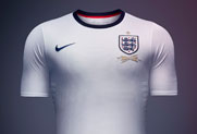 Nike presentó la nueva camiseta de la selección de Inglaterra