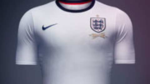 Nike presentó la nueva camiseta de la selección de Inglaterra