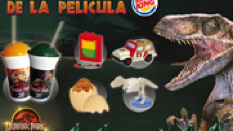 Burguer King presenta los juguetes de Jurassic Park 3D