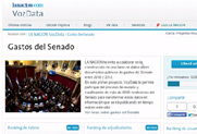 La Nación presenta VozData