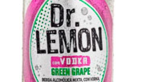 Dr. Lemon presenta Vodka Green Grape