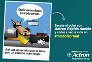 Actron de Bayer lanza una acción en las redes sociales creada por mascoco