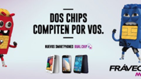 Campaña de Nacho Pedemonte para los Dual Chip de Fravega