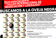 Becas para el Taller Internacional de negociación y liderazgo