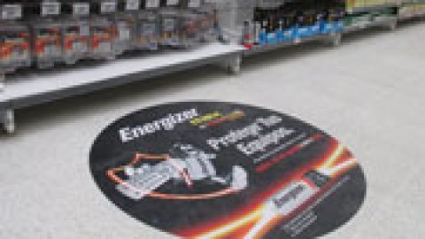 Energizer eligió a In-Store Media para su campaña