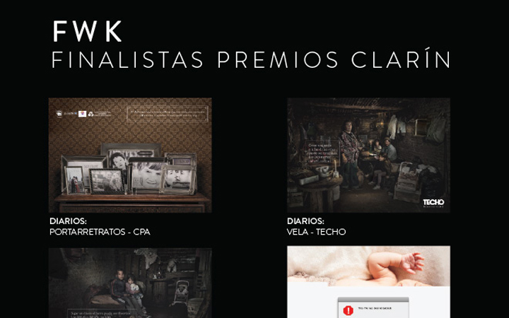 FWK en los Premios Clarín Creatividad 2014