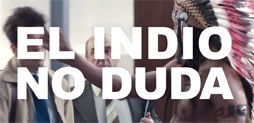 “El indio no duda”, de Carlos y Darío para Bodega Uxmal