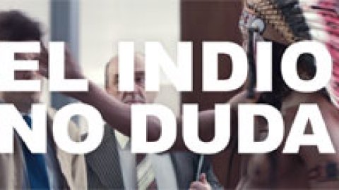 “El indio no duda”, de Carlos y Darío para Bodega Uxmal