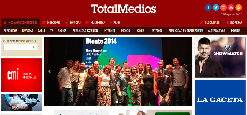 Totalmedios.com renueva su plataforma digital y diseño