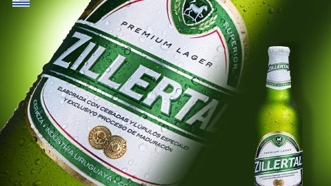 Zillertal, la cerveza uruguaya con packaging creado por Pierini