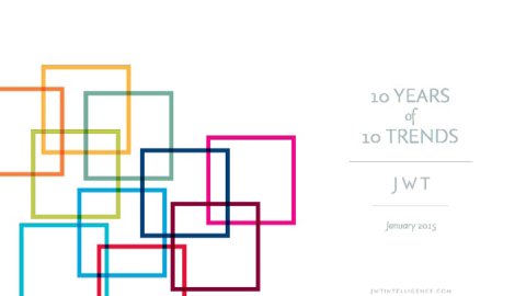 JWTIntelligence marca 10 años de “10 Tendencias”