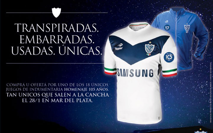 Acción de Vélez Sarsfield: “Prestale tu camiseta a los jugadores”