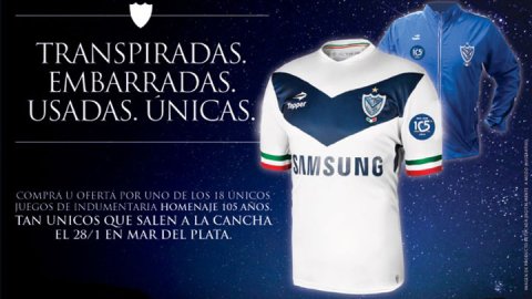Acción de Vélez Sarsfield: “Prestale tu camiseta a los jugadores”