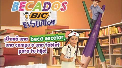 Bic vuelve al cole con una campaña y concurso