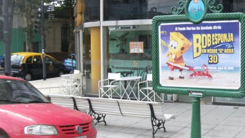 Lanzamiento de Bob Esponja, un héroe fuera del agua