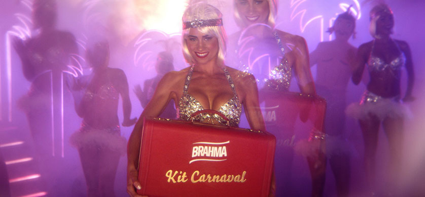“Kit Carnaval portátil Brahma”, de Cravero para Brahma
