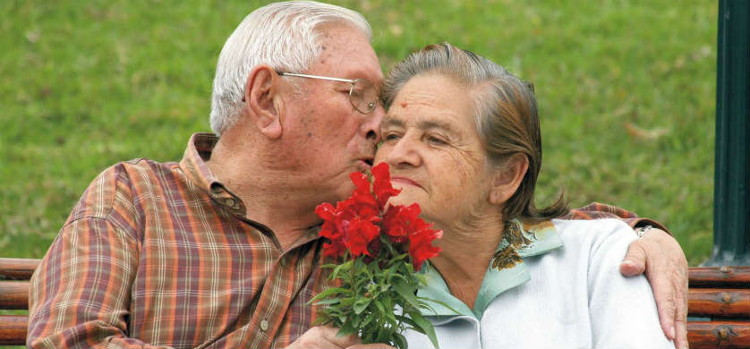 Día de San Valentín: el amor no tiene edad