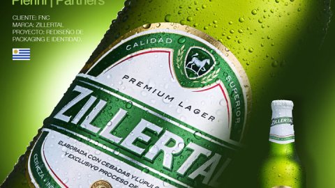 Zillertal con packaging creado por Pierini