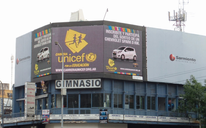 Publicidad Sarmineto acompañó a UNICEF