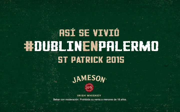Una vez más, Niña produjo el festival "Viví Dublin en Palermo"