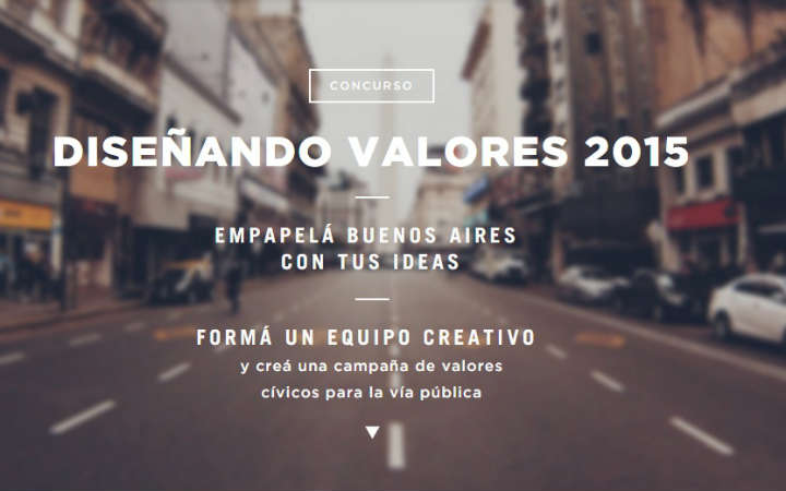Se abrió la inscripción para el concurso Diseñando Valores 2015