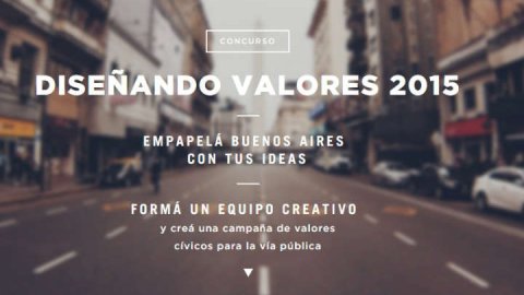 Se abrió la inscripción para el concurso Diseñando Valores 2015