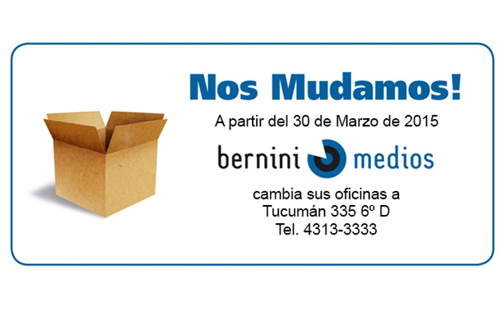 Bernini Medios se muda