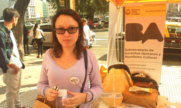 Campaña “Prendete a la lucha contra la trata de personas”