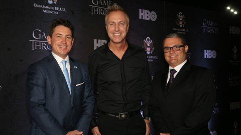 HBO en la Embajada de EEUU en Buenos Aires