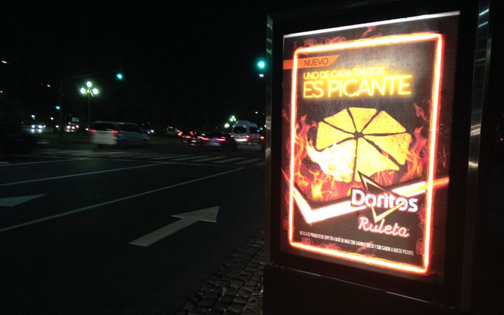 Campaña de Doritos junto a Publicidad Sarmiento