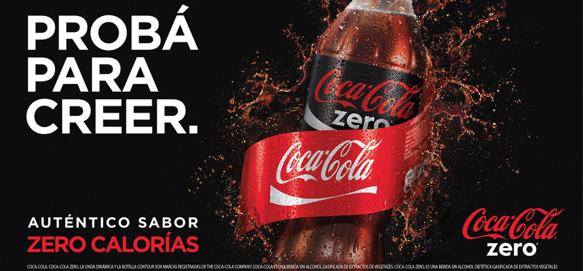 “Probá para creer”, la nueva campaña de Coca-Cola Zero