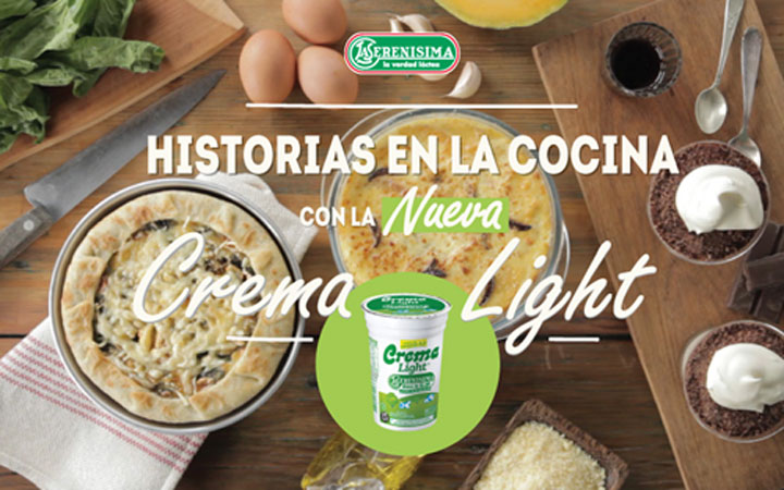 “Historias de cocina”, de Cravero para La Serenísima
