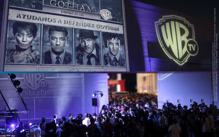 Warner Channel implementó acción BTL de su serie Gotham