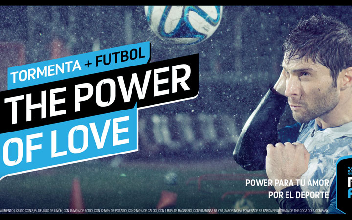 “The Power of Love”, la campaña de David para Powerade