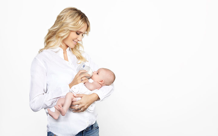 Julieta Prandi, protagonista de la campaña de Chicco