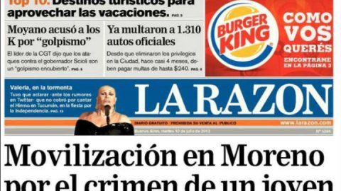Edición especial Aniversario del diario La Razón