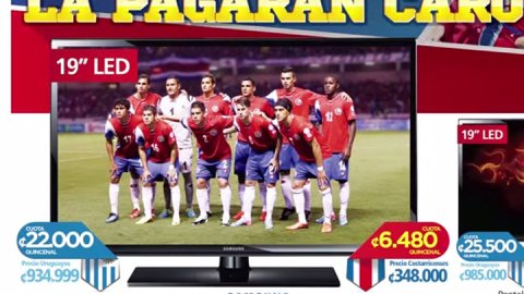 "Uruguayos pagaran un precio alto ", por Mccann San José de Gollo