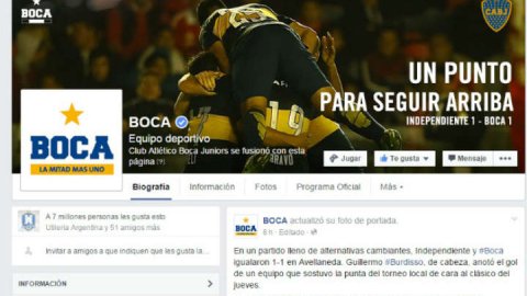 Las principales cuentas en las redes sociales de Argentina