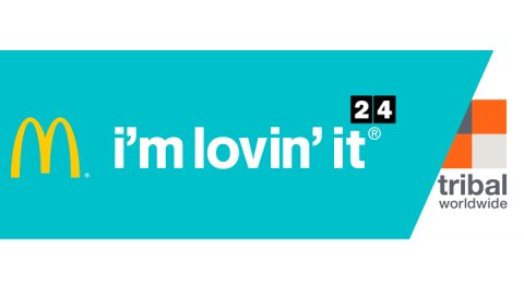 "Im lovinit24" acción de Tribal para Mc Donald´s