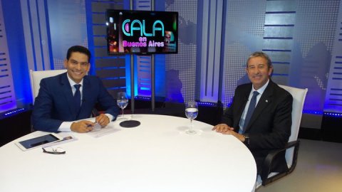 Ismael Cala está en Buenos Aires grabando su programa Cala